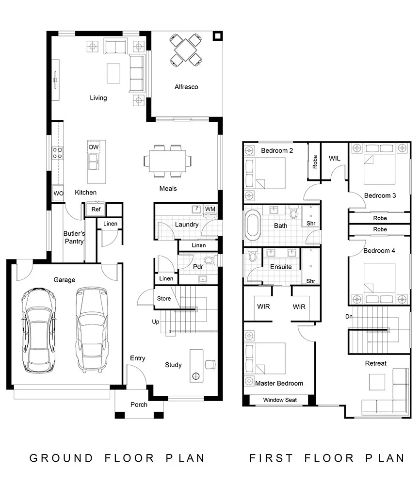 Floor Plan - Home Builder in Western Melbourne | Jem Homes