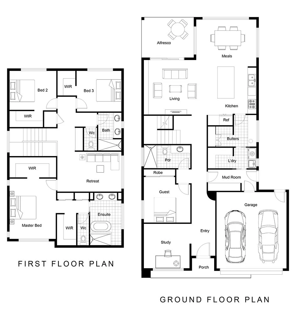 Floor Plan - Home Builder in Western Melbourne | Jem Homes