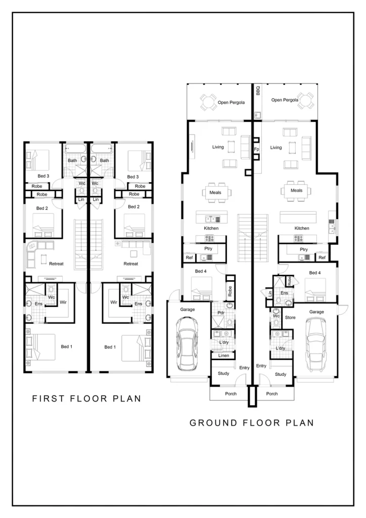 Floor Plan - Home Builder in Western Melbourne | Jem Homes