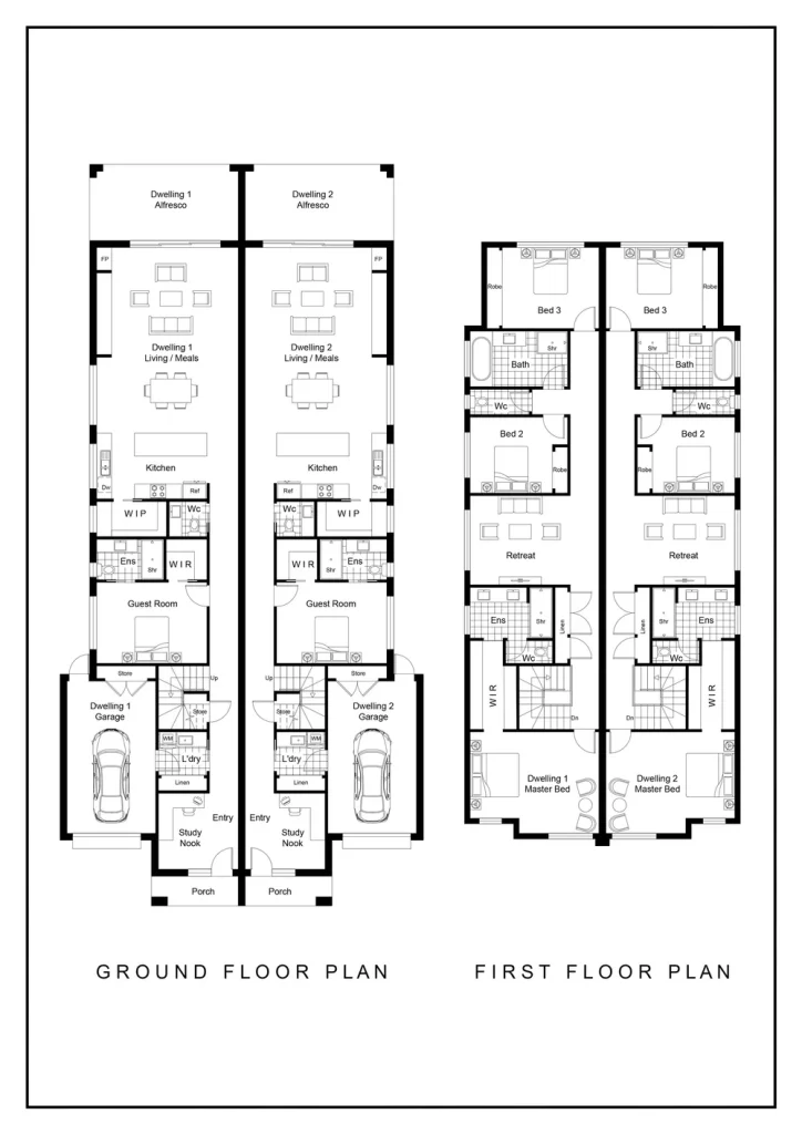 Floor Plan - Home Builder in Western Melbourne | Jem Homes