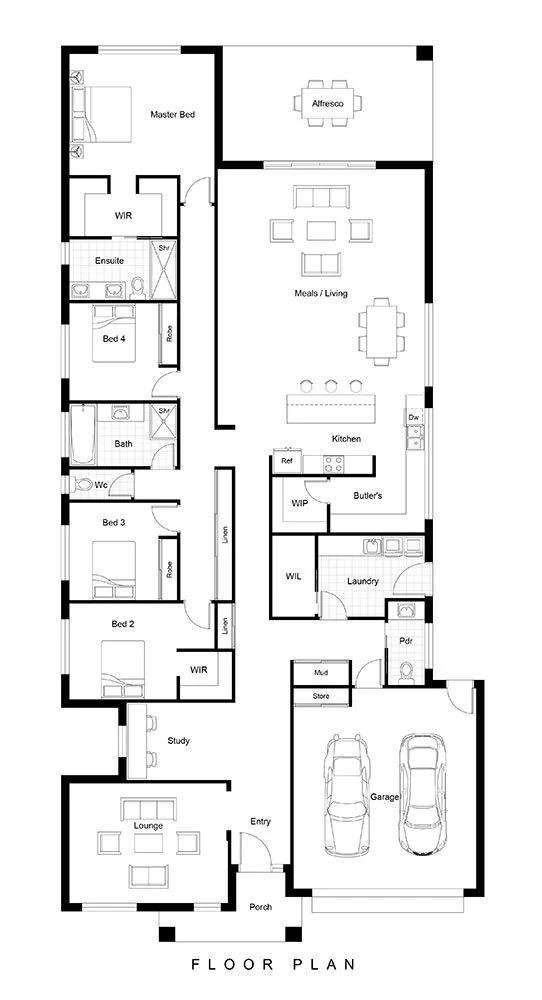 Floor Plan - Home Builder in Western Melbourne | Jem Homes