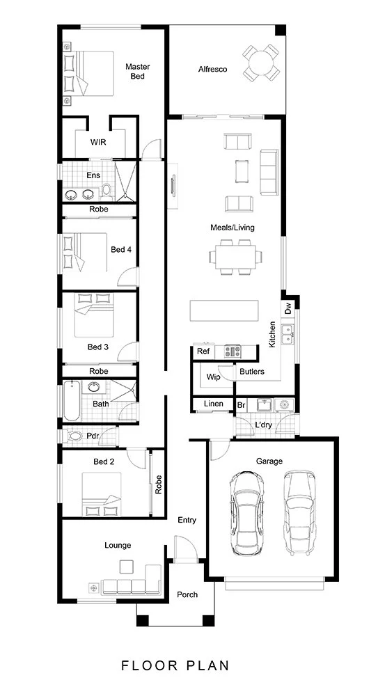 Floor Plan - Home Builder in Western Melbourne | Jem Homes